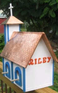 Church Birdhouse Side