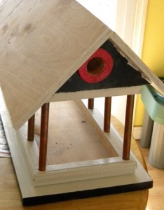 Bird Feeder After Painting