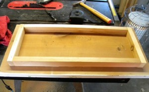 Bird Feeder Base From Recycled Barn Wood