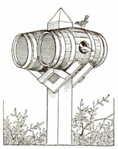 Beer Keg Birdhouse