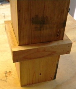 Martin House Column Floor Stop