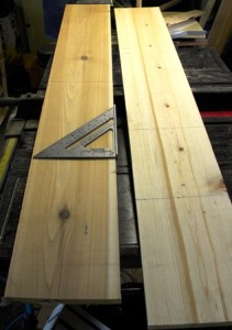 Measure and Mark Lumber