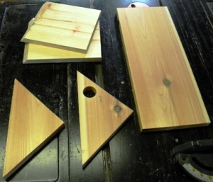 Peterson Birdhouse Wood Pieces