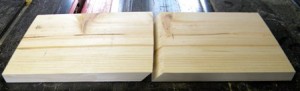 Angle Was Cut In Wood