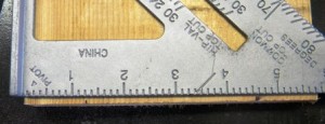 Marking Bottom 